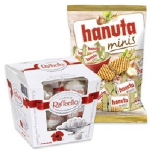 Raffaello oder hanuta minis