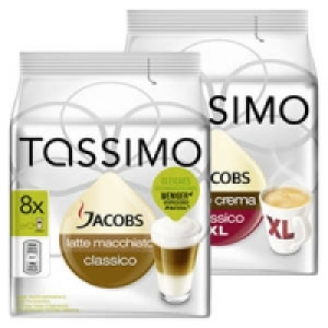 Tassimo Jacobs Caff&eacute; Crema Classico, 16er oder Latte Macchiato Classic