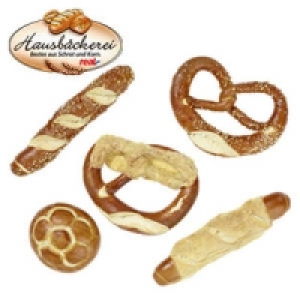 Laugenbrezeln, -stangen, Fussballbr&ouml;tchen oder K&auml;selaugenbrezeln, -sta