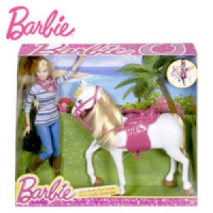 Barbie mit Pferd