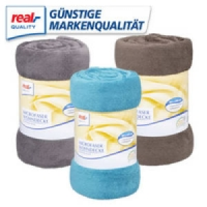 Microfaser-Wohndecke 9.99&nbsp;&euro;