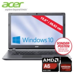 Notebook ES1-520 mit AMD A4-5000 Quad-Core (4 x bis zu 1,5 GHz) 369.00&nbsp;&euro;