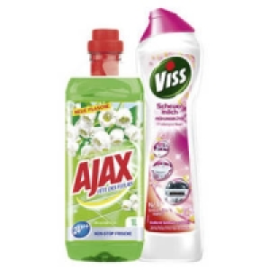 Ajax Allzweck-Reiniger oder Viss Scheuermilch 1.11&nbsp;&euro;