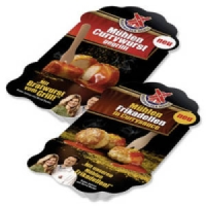 R&uuml;genwalder M&uuml;hlen Currywurst, gegrillt oder M&uuml;hlen Frikadellen in Cur 1.99&nbsp;&euro;