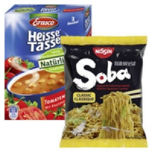 Soba Nudelbeutel oder Heisse Tasse