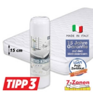 Ortho-Komfort-7-Zonen-Matratze 59.95&nbsp;&euro;