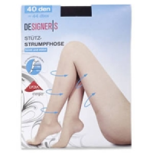 Damen-St&uuml;tzstrumpfhose 40 den