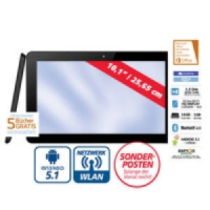 Multimedia-Tablet-PC Rise 10 Quad Black Edition mit Quad-Core (4 x bis