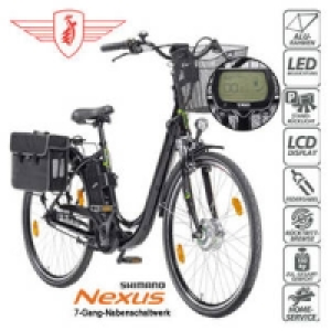 Z&Uuml;NDAPP Alu-Elektro-Fahrrad Green 3.0 26er oder 28er