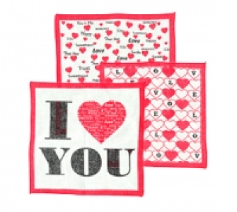 Valentinstaschentucher