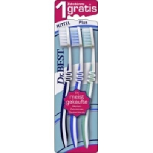 Dr. Best Zahnbürste 2+1 1.67 €