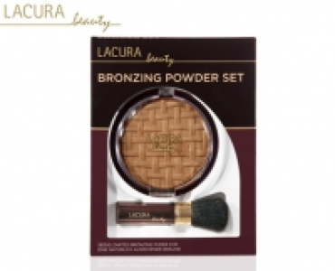 LACURA BEAUTY Bronzing Powder Set oder Shimmer Powder Brush