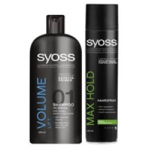 Syoss Shampoo, Sp&uuml;lung, Haarspray oder Schaumfestiger