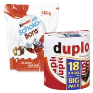 duplo, kinder Riegel oder kinder Schoko-Bons 2.69&nbsp;&euro;