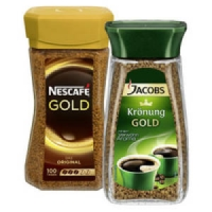 Nescaf&eacute; Gold, Hag Instant oder Kr&ouml;nung Gold