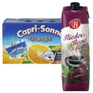 Bavaria Flieder-Beersaft oder Capri-Sonne Fruchtsaftgetr&auml;nke