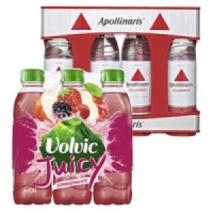 Volvic Fresh & Juicy oder Apollinaris