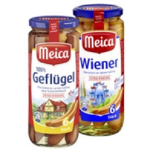Meica Wiener, Frankfurter-Art oder Geflügel-Würstchen 2.29 €