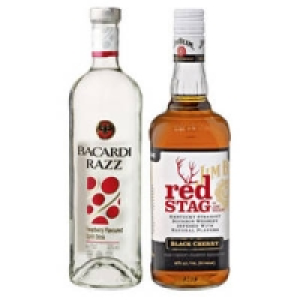 red Stag by Jim Beam, Honey, Apple, Bacardi Razz oder Carta Oro