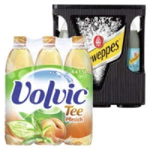 Volvic Touch, Tee oder Schweppes