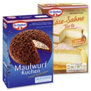 Dr. Oetker K&auml;se-Sahne-Torte oder Maulwurf-Kuchen