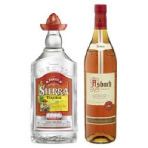 Asbach Uralt, Sierra Tequila Silver oder Reposado