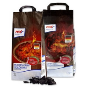 Buchenholz-Grillkohle oder -briketts 4.29 €