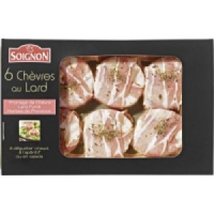 Soignon Ziegenfrischkäse im Speckmantel 3.25 €