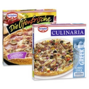 Dr. Oetker Ofenfrische Pizza Speciale oder Culinaria Greek Style 2.22 €