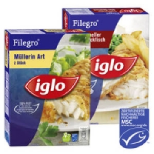 iglo Filegro Müllerin-Art oder Ofen-Backfisch 1.77 €