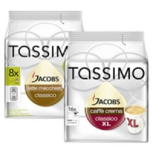 Tassimo Jacobs Caff&eacute; Crema Classico, 16er oder Latte Macchiato Classic 3.79&nbsp;&euro;