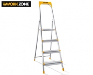 Aldi Süd  WORKZONE®Haushaltsleiter, 4-stufig