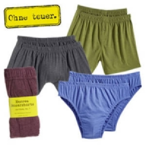 Herren-Slips, -Retro- oder Boxershorts 3.99 €