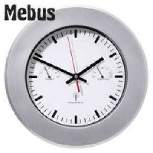 Gro&szlig;e Funkwanduhr mit Thermometer und Hygrometer 12.99&nbsp;&euro;