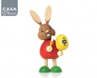 CASA DECO®Osterhase Holzfigur
