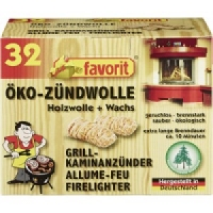 Favorit Öko-Zündwolle