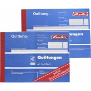 Quittungsblock 0.89&nbsp;&euro;