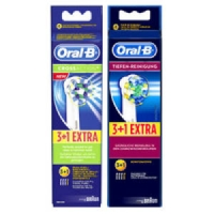 Oral-B Aufsteckb&uuml;rsten 3+1 gratis 13.99&nbsp;&euro;