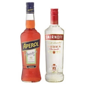 Aperol, Smirnoff Vodka, Lime oder Green Apple 8.99 €