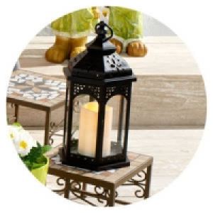 Laterne mit LED-Kerze 12.99&nbsp;&euro;