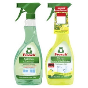 Frosch Citrus Dusche-&- Bad-Reiniger, Spiritus-Glas-Reiniger, Soda All 1.49&nbsp;&euro;