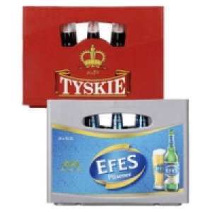 Efes Pilsener oder Tyskie 11.99 €