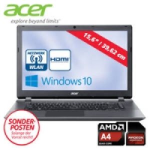 Notebook ES1-520 mit AMD A4-5000 Quad-Core (4 x bis zu 1,5 GHz) 399.00&nbsp;&euro;
