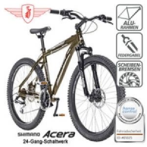 Z&Uuml;NDAPP Alu-MTB Blue 7.0 26er oder 28er 269.00&nbsp;&euro;