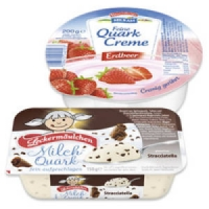 Frischli Leckerm&auml;ulchen oder Milram Feine Quark Creme 0.39&nbsp;&euro;