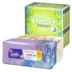 Kleenex Balsam Taschent&uuml;cher oder Tempo Duo-Box 2.49&nbsp;&euro;