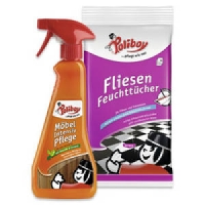 Poliboy M&ouml;belpflege, Feuchtt&uuml;cher Parkett Laminat oder Fliesen 2.99&nbsp;&euro;