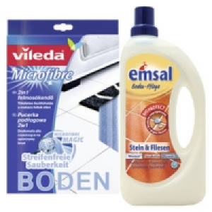 vileda Mikrofaser Bodentuch oder emsal Bodenpflege 3.99&nbsp;&euro;