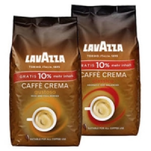 Lavazza Caffè Crema classico oder gustoso 9.99 €