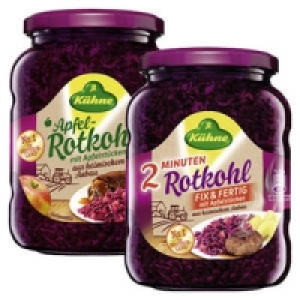 K&uuml;hne Rotkohl Fix & Fertig oder Apfel-Rotkohl 0.89&nbsp;&euro;
